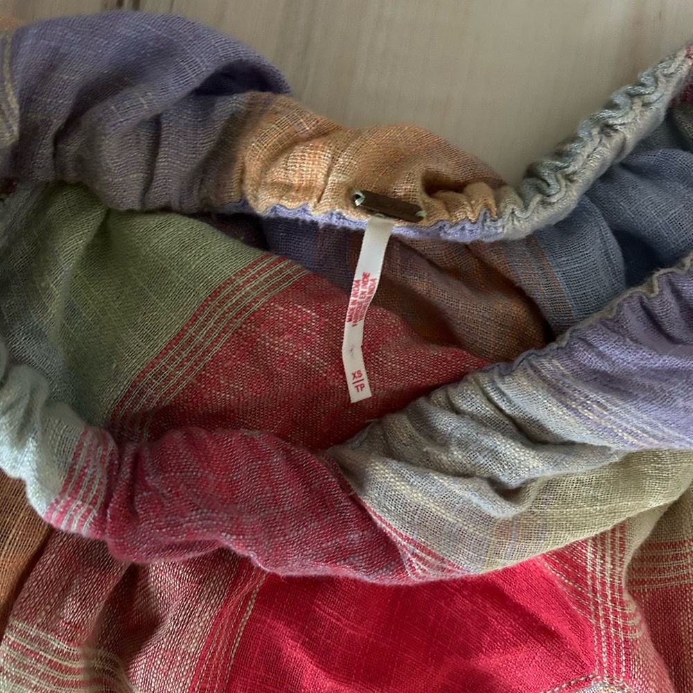 Free people madras linen skirt - Picture 3 of 3
